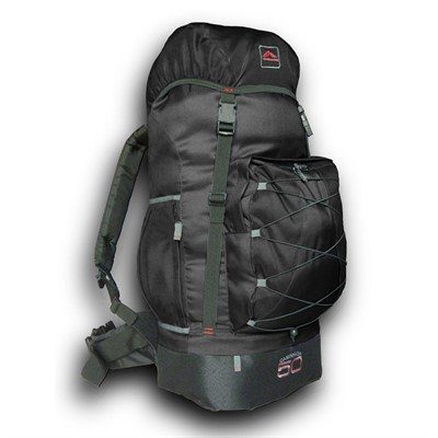 Mochila Caminhada 50L Trilhas e Rumos (preta)