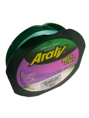 Linha Monofilamento Mazzaferro Araty Best Cast 0.50mm 35,9lb 300m - Imagem 2