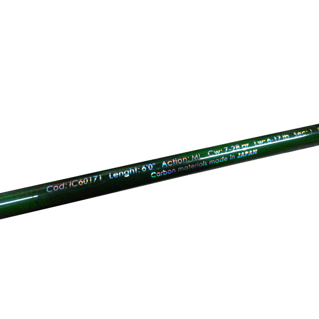 Vara Lumis Infinity para carretilha 6' (1.83m.) 17lbs (7,7kg.) 1 seção IC60171 - Imagem 2
