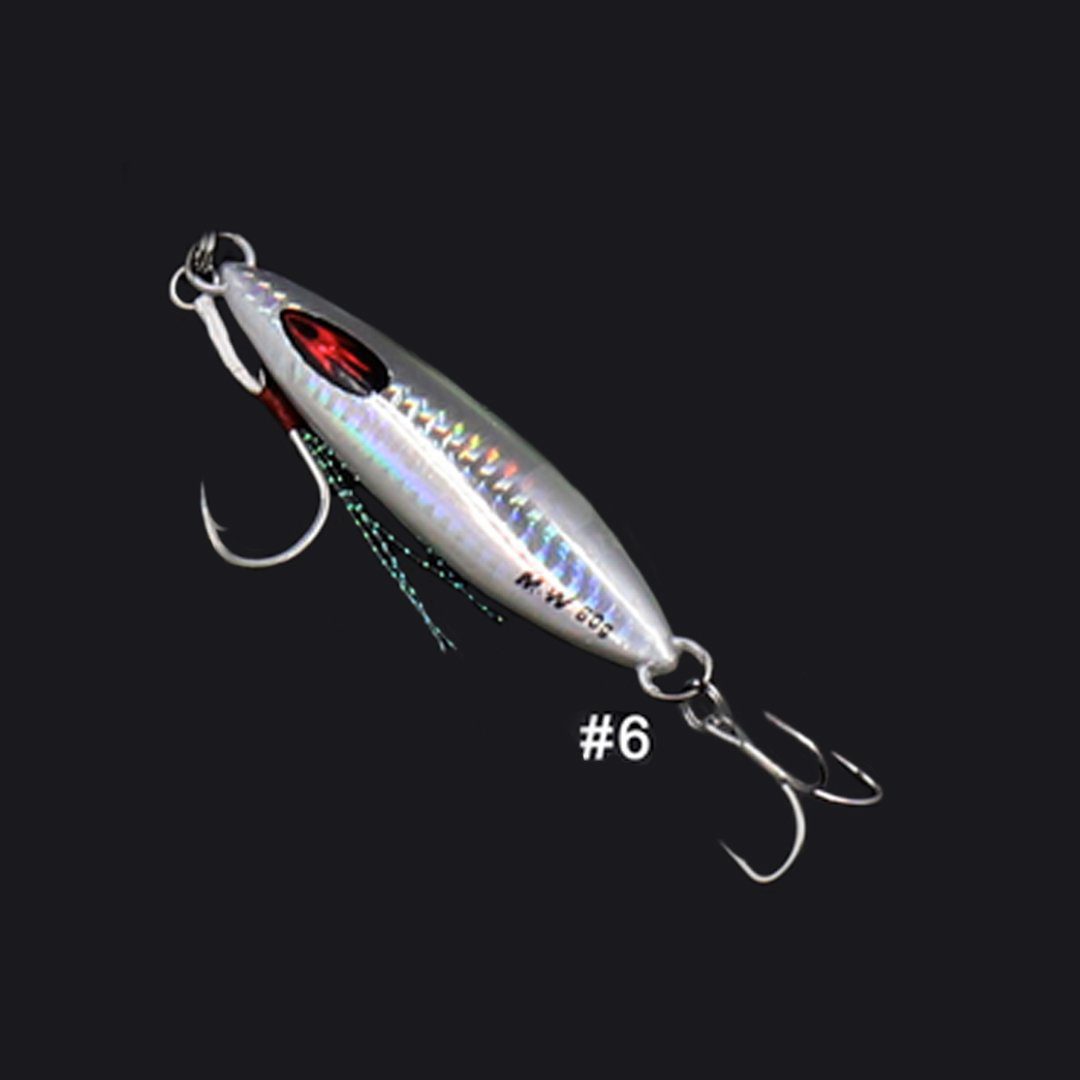 Isca Artificial JIG M&W Dragon 20g. Cor #6 prata glow