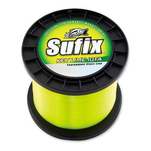 Linha Monofilamento Sufix Key Lime IGFA #27 80lbs 0.86mm.