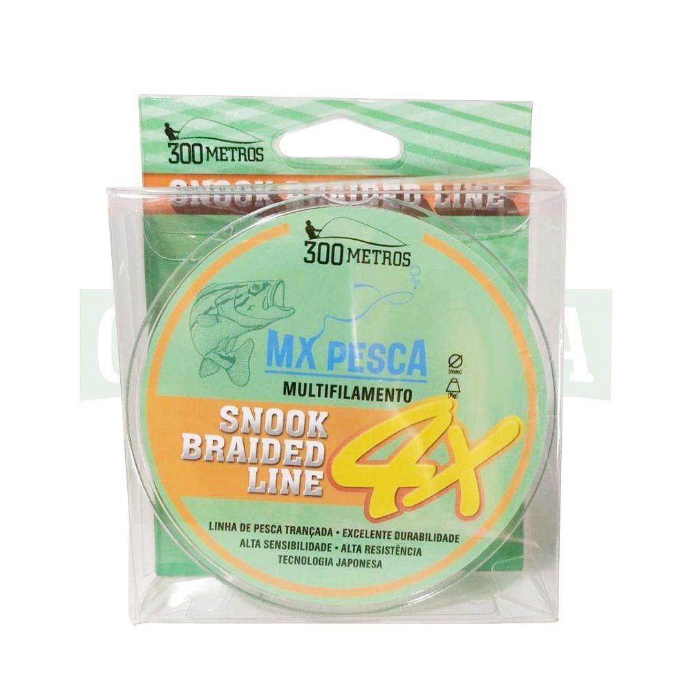 Linha Multifilamento Snook Braided Line 300m.