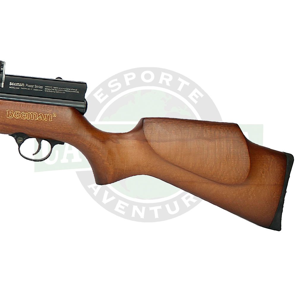 Carabina de pressão Beeman 1338 (madeira)+ bomba pneumática - Imagem 5