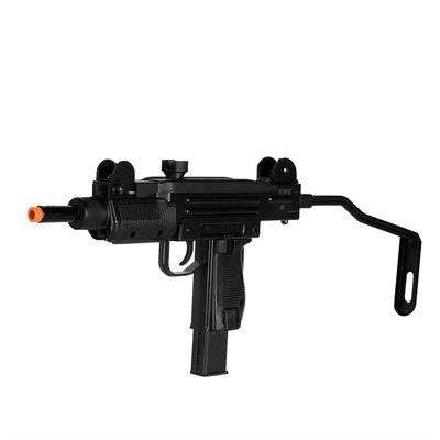 Sub Metralhadora Mini Uzi Airsoft Co2 Kwc Blow Back - Imagem 2