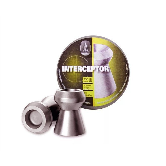 Chumbinho Gamo Interceptor 5,5mm. 250 unidades