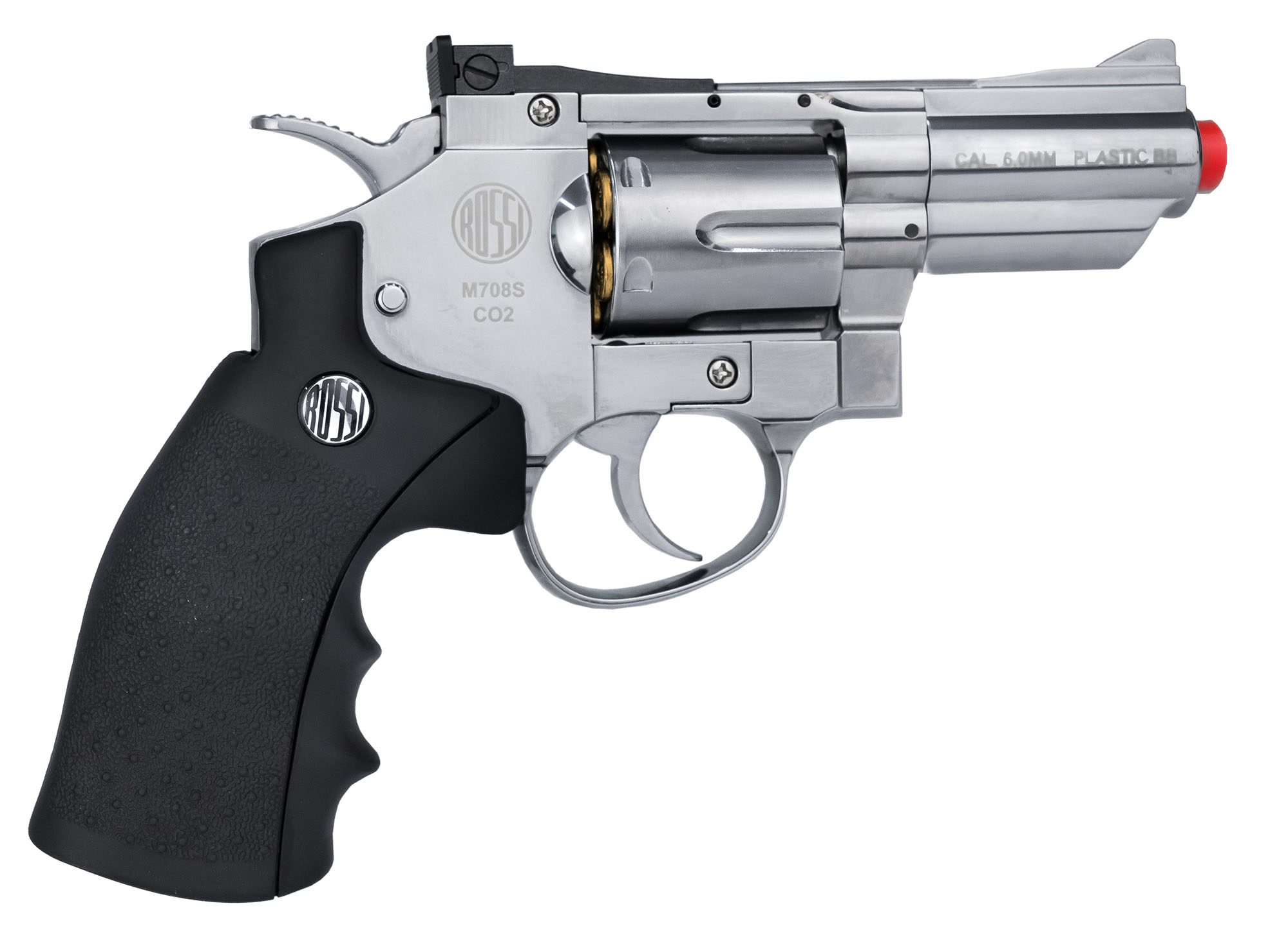 Revólver de Airsoft Wingun 708S CO2 6mm. Rossi - Imagem 3