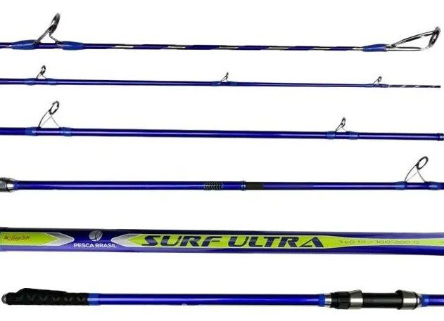 Vara de Pesca de Praia Surf Ultra 4.20 3 Partes