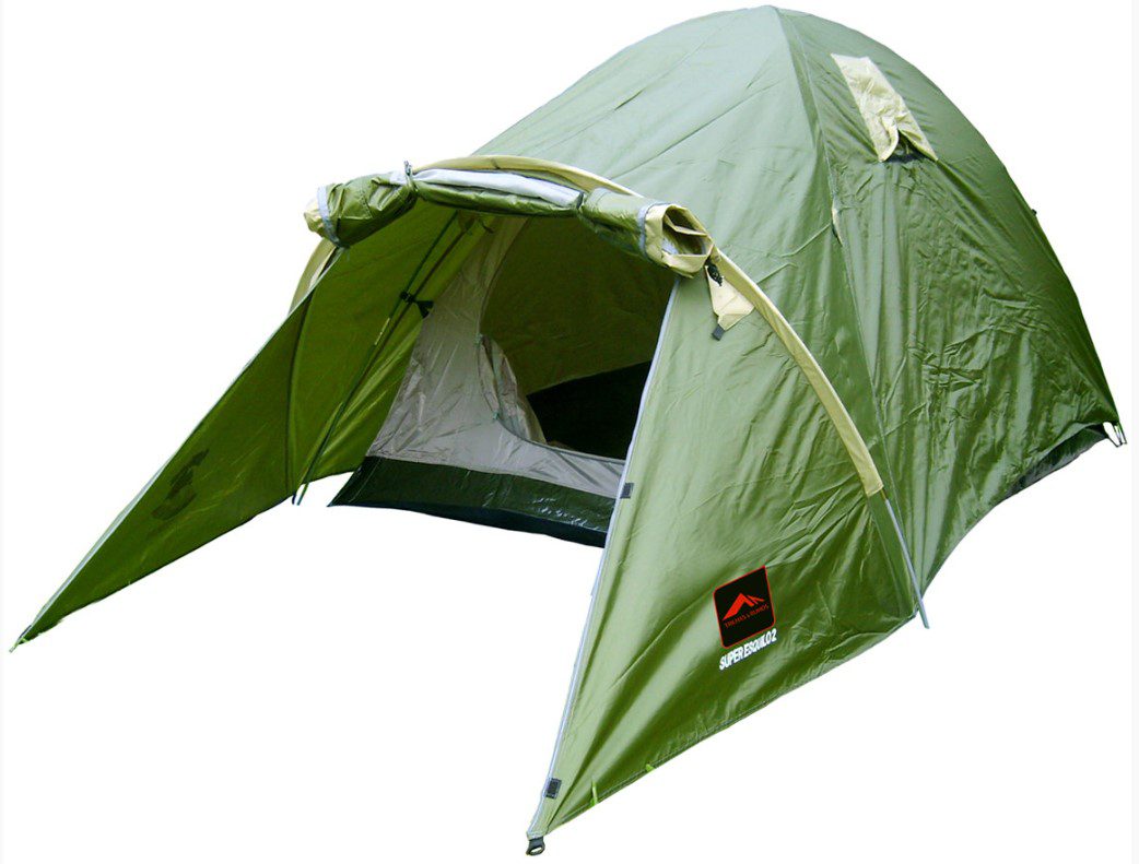 Barraca de Camping Super Esquilo 2 Trilahs e Rumos Verde