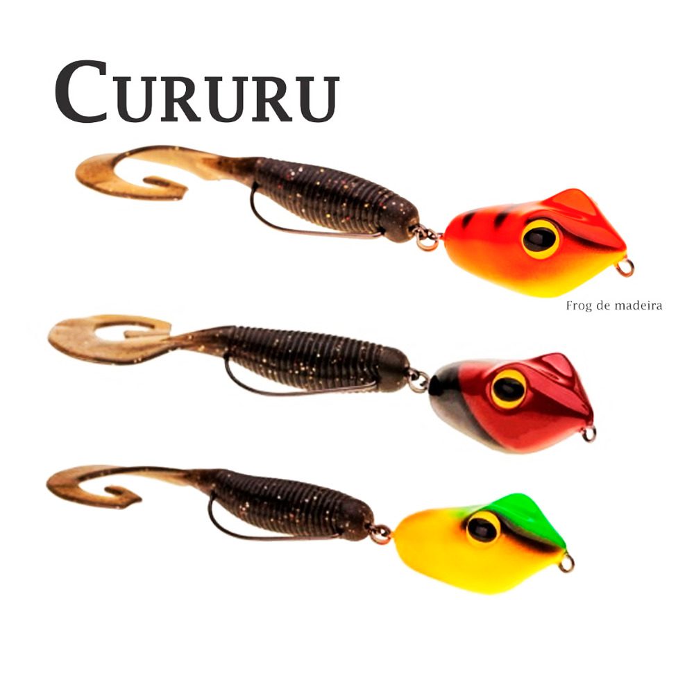 Isca Artificial OCL Cururu Jig Head Sapo