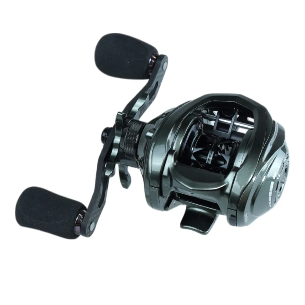 Carretilha Esquerda 7.2:1 Drag 5Kg Durendal Carbon Pesca Brasil - Imagem 3