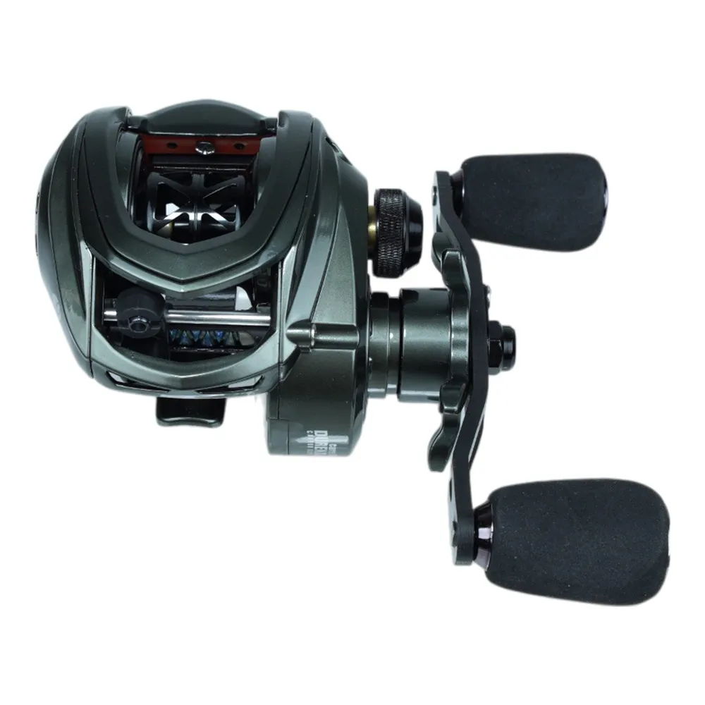 Carretilha Esquerda 7.2:1 Drag 5Kg Durendal Carbon Pesca Brasil - Imagem 4