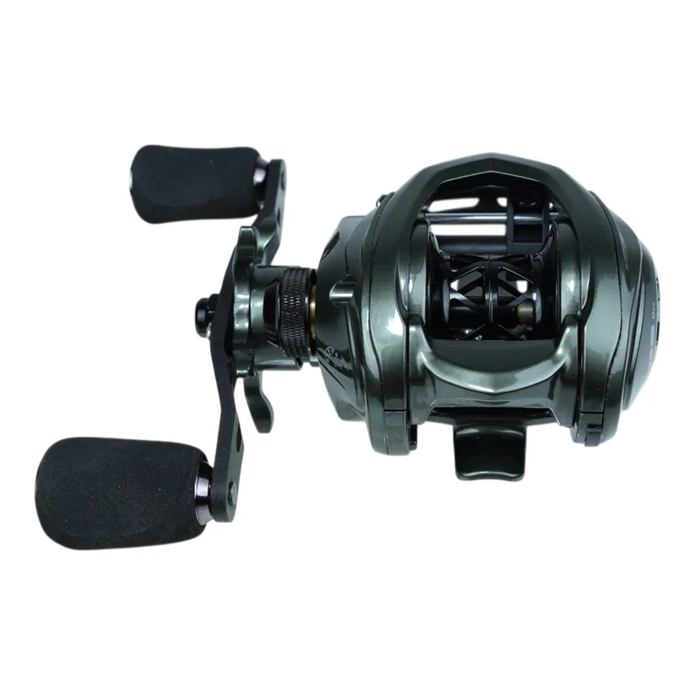 Carretilha Esquerda 7.2:1 Drag 5Kg Durendal Carbon Pesca Brasil