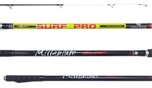 Vara Praia Surf 4,20m Pro Carbono P/ Molinete Pesca Brasil
