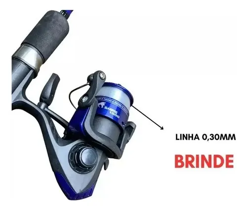 Combo de Pesca Millenium Sabre com 1 Vara de Pesca e 1 Molinete Pesca Brasil - Imagem 3