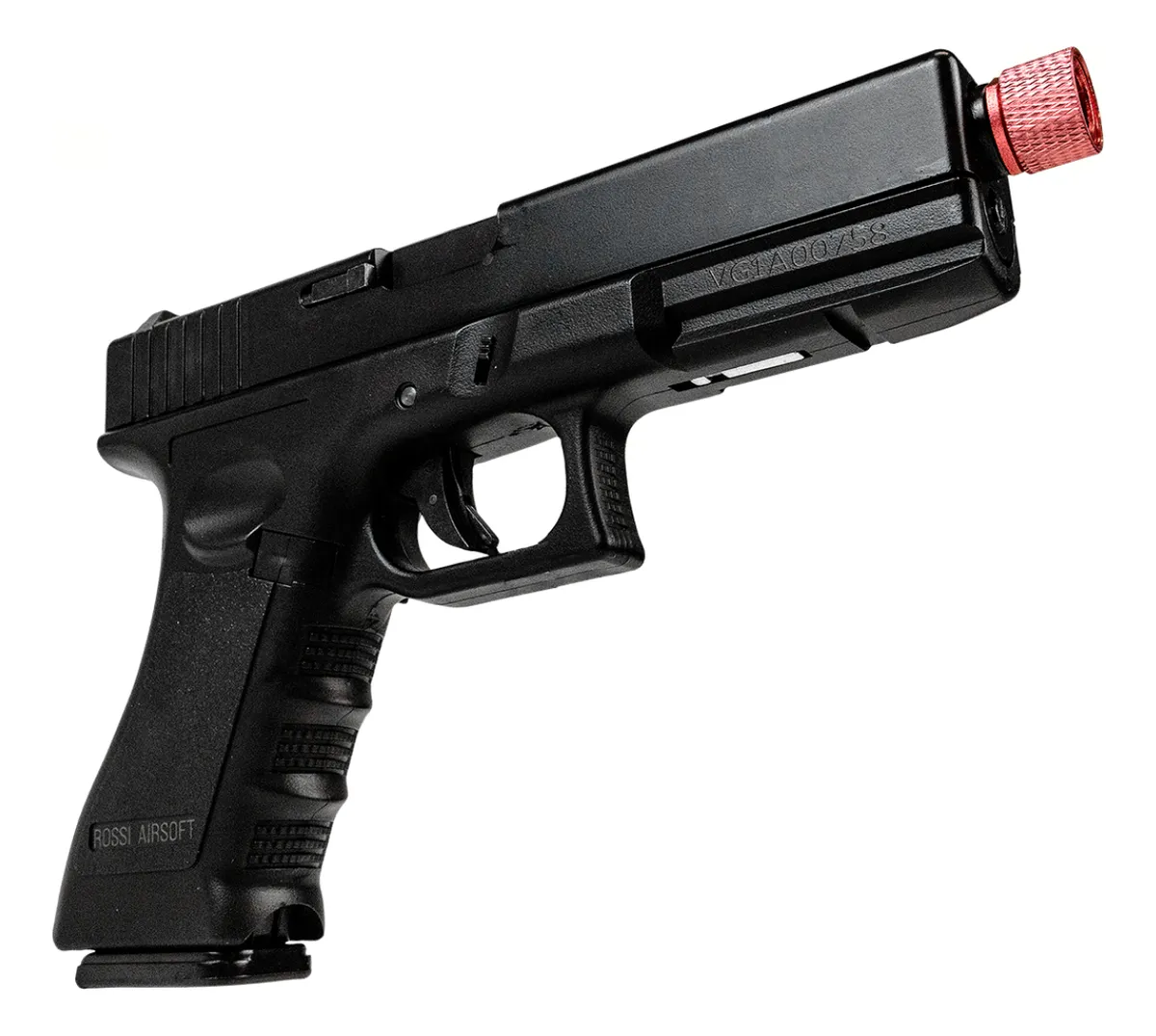 Pistola Airsoft V18 Blowback 6mm Green Gas Rossi 6mm - Imagem 3