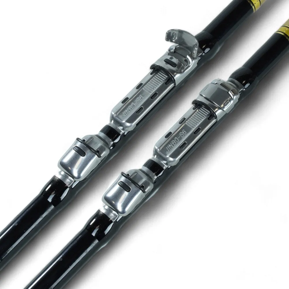 Combo Vara e Molinete Leaf Ultra Light Estrutura Telescópica 2,4m Pesca em Rios e Lagos Preto Pesca Brasil - Imagem 4